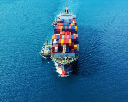 aerial-view-cargo-ship-with-cargo-container-sea-650x650